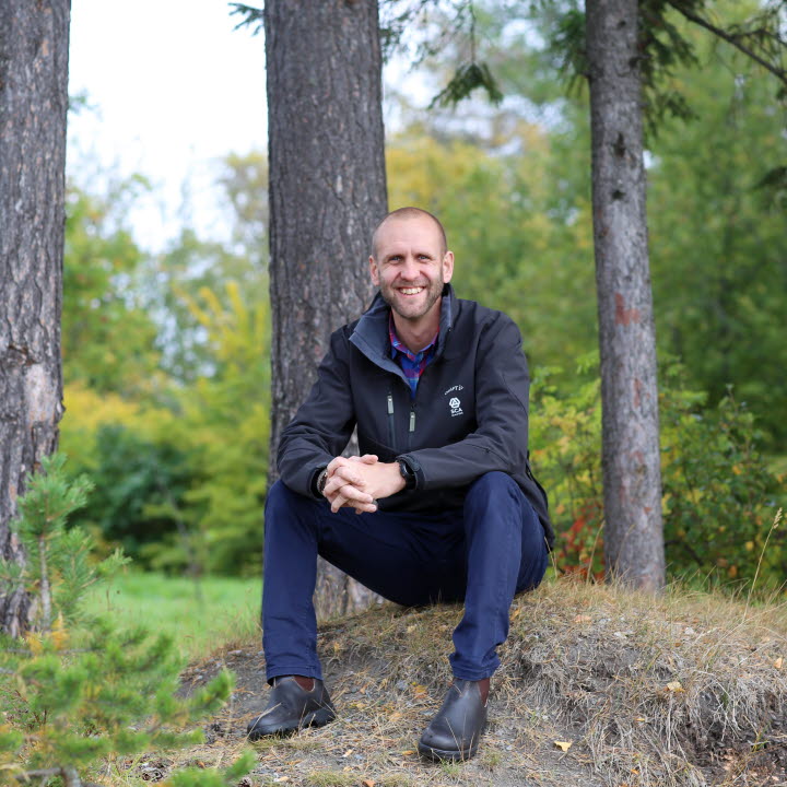 Karl Larsson skogsförvaltare Jämtland