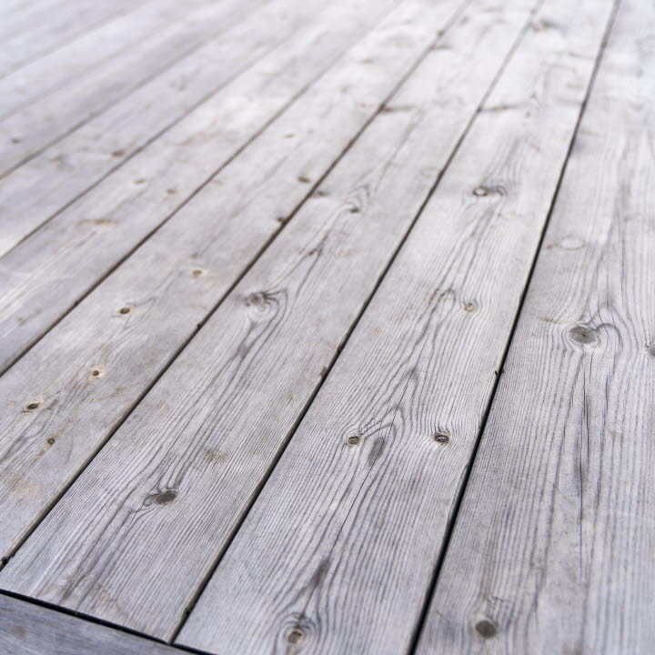 Heartwood decking