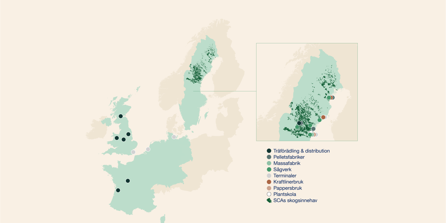 Map our businesses sca.com desktop - swedish